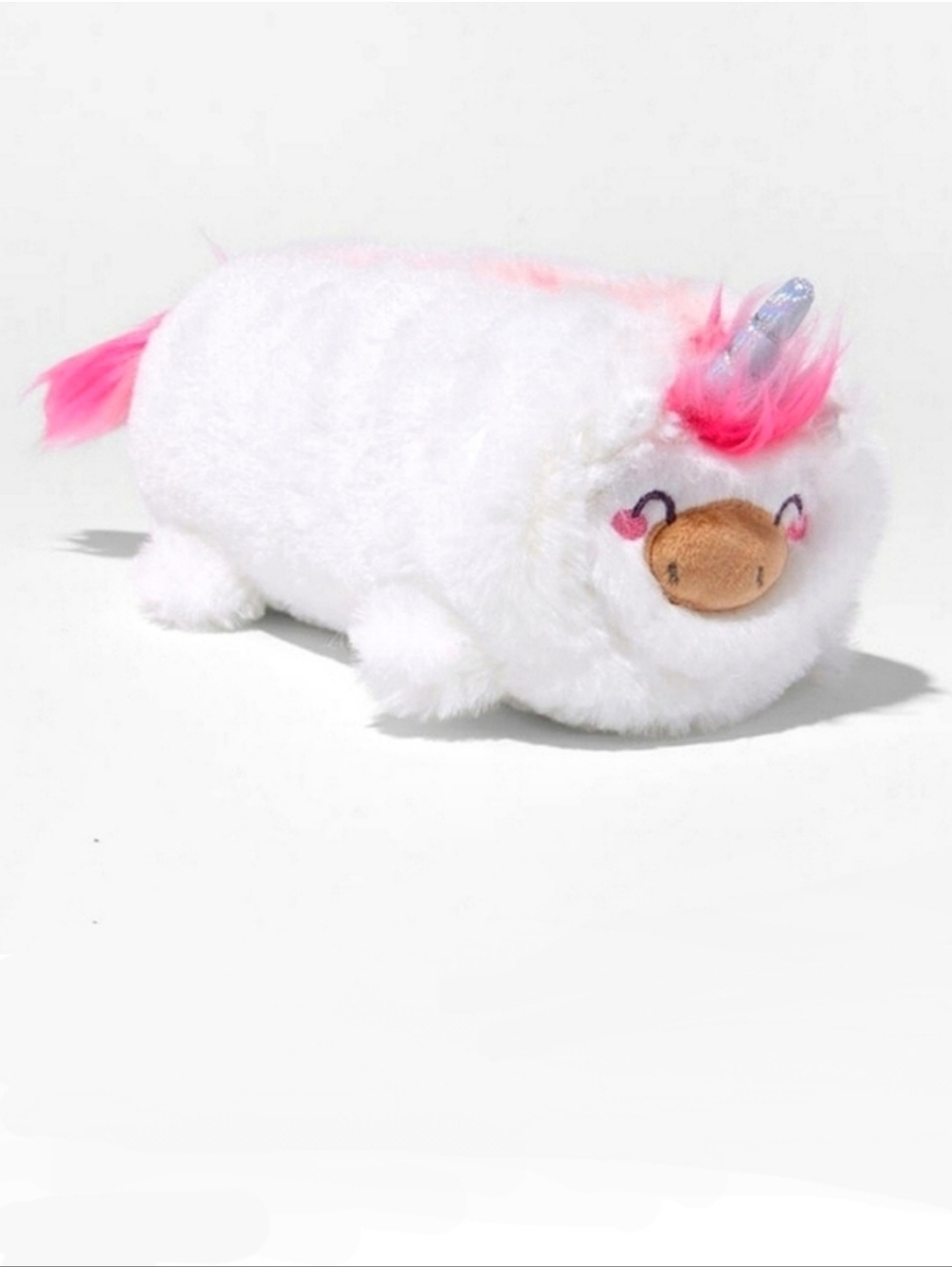 Claire's Fuzzy Unicorn Pencil Pouch, Cosmetic Bag, Organizer Zip Pouch! 💕 NWT's